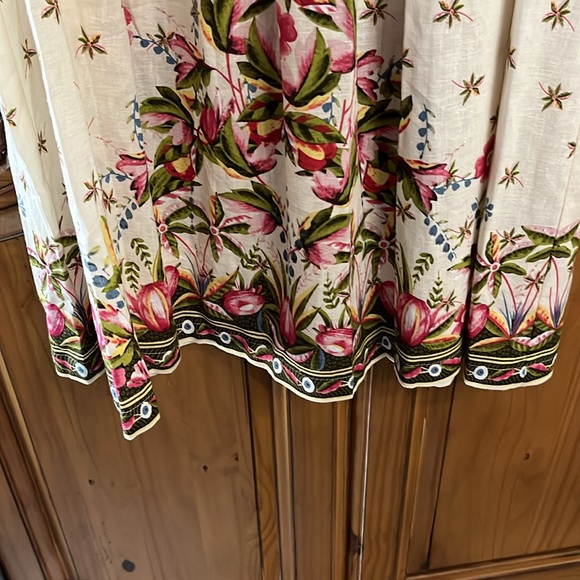 NWT Max Studio London Floral Skirt - Picture 4 of 6